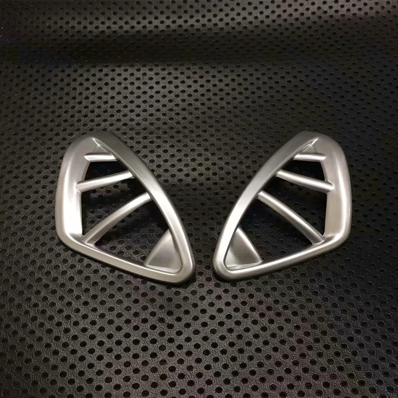 ABS Chrome For Renault Captur 2015 -2017 decoration Styling Accessories Stickers fron Air Condition outlet Vent frame cover trim