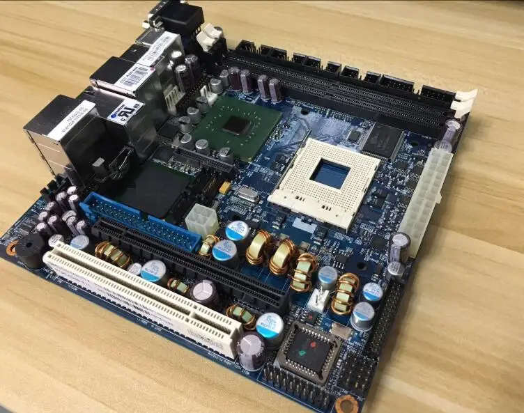 Imagem -03 - Ipc Embedded Mainboard Motherboard Industrial Mini-itx 986lcd-m Mitx 100 Marca Original