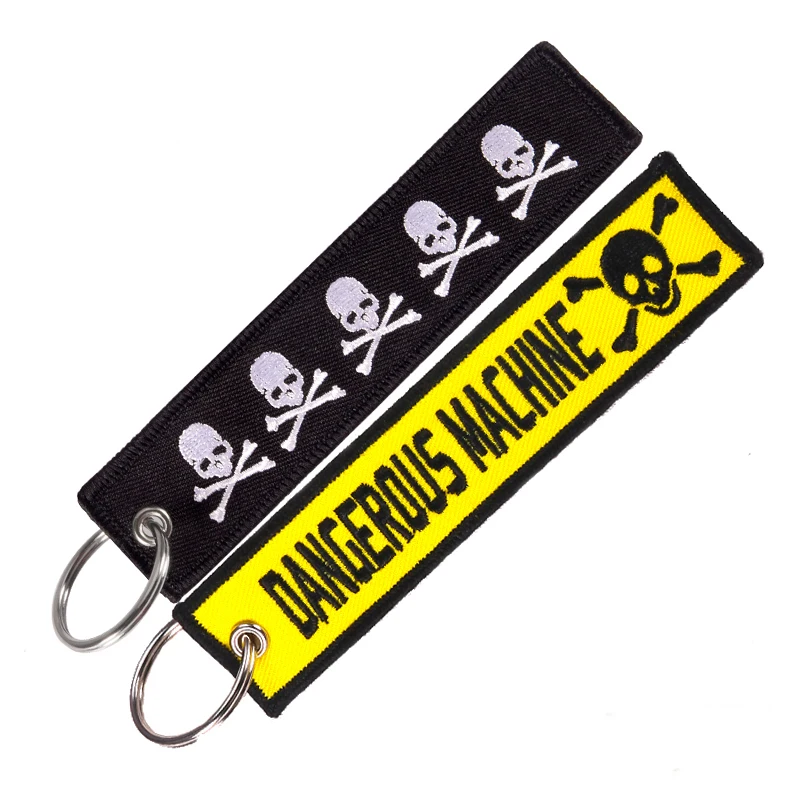 2PCS Freedom Key Ring For Cars Motorcycles Racing Key Chain Launch Cool Skull BRAAP Keychain Fashion Aviation Keychain Gifts