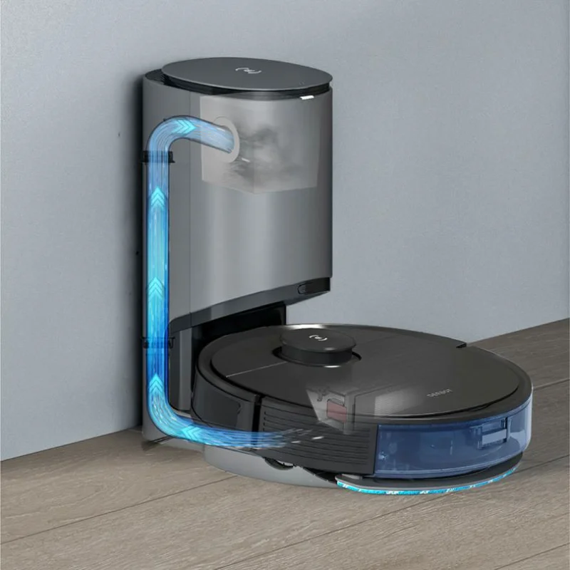 2020 ecovacs deebot ozmo t8aivi com doca varrendo e esfregar robô aspirador de pó para casa app controle remoto falando inglês