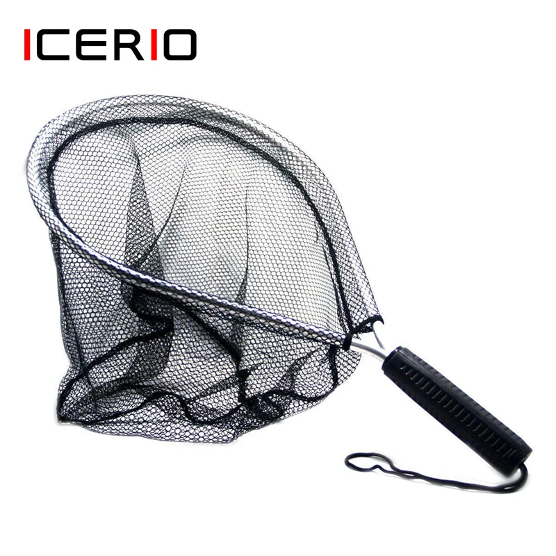 

Сеточка для рыбалки ICERIO, алюминиевая, нейлоновая, без узла