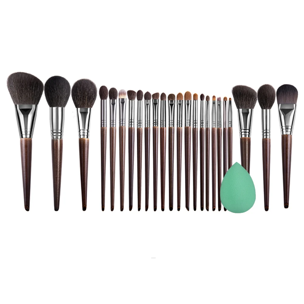 OVW Make Up Brush Foundation Blush Eye Shadow Concealer Makeup Brushes Set Tools With Cosmetic Portable Bag