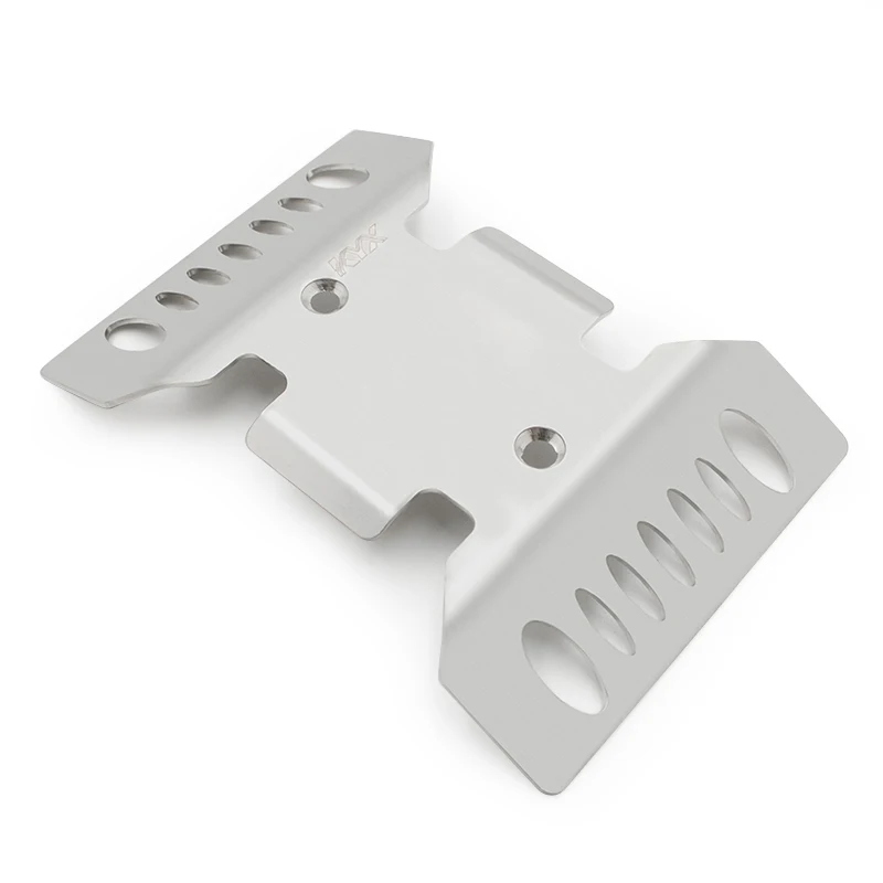 

KYX Racing Stainless Steel Skid Plate Protector Chassis Guard Board Upgrades Parts for RC Crawler Car Axial SCX10 III AXI03007