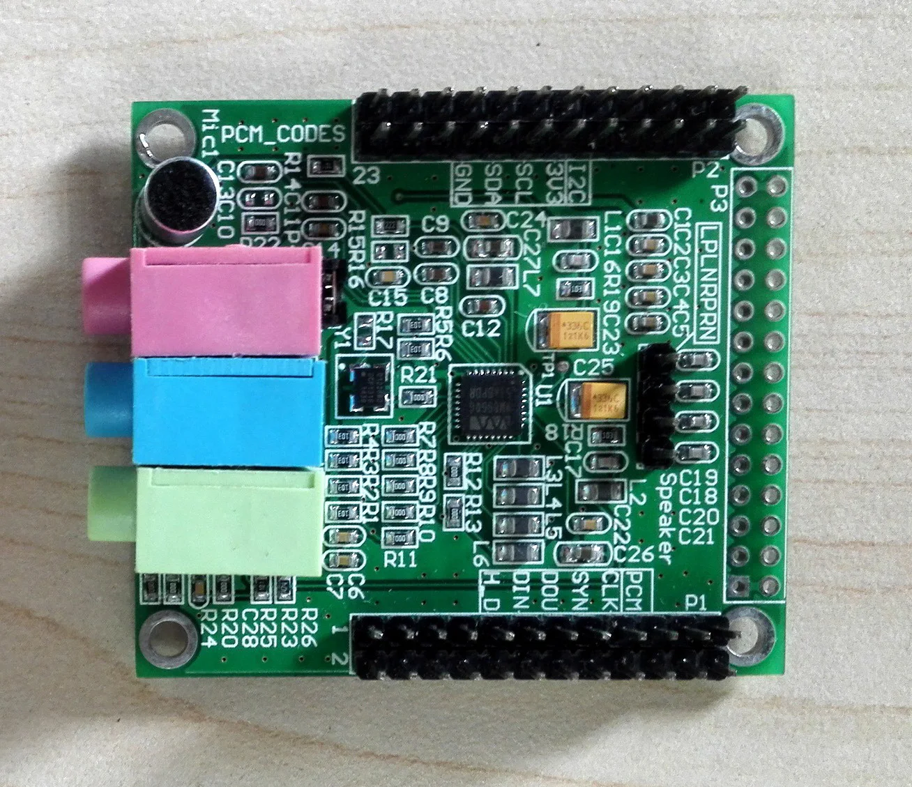 

Audio WM8960 Development Board Evaluation Board | I2C Control Interface | I2S/PCM Audio Interface