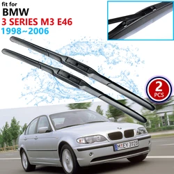 Car Wiper Blade for BMW 3 Series M3 E46 1998~2006 1999 2000 2001 2002 2003 2004 2005 Windscreen Wipers Car Accessories Goods