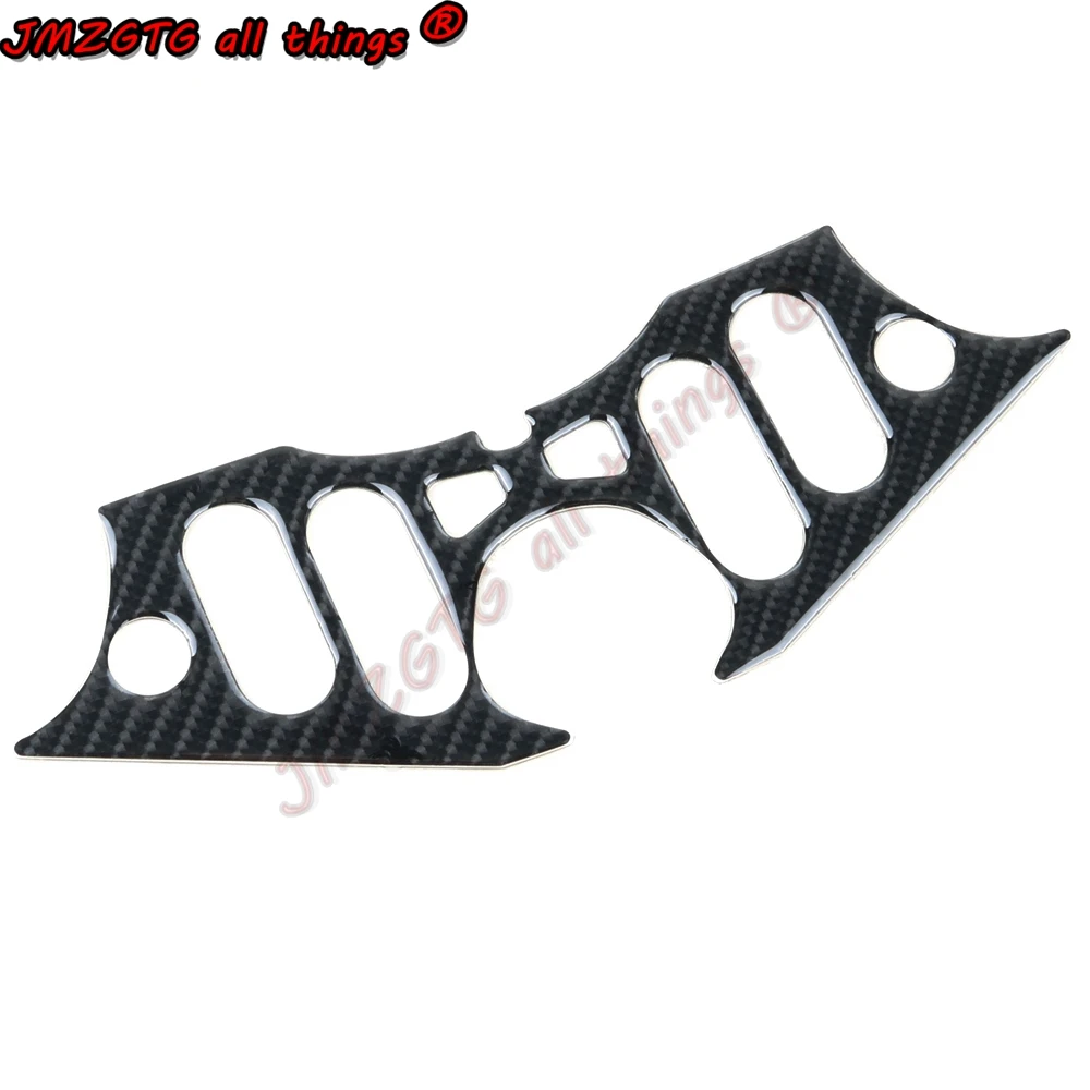 For YAMAHA R15 2016-2018 Motorcycle Carbon Fiber Decal Sticker Pad Triple Tree Top Triple Clamp Upper Front End Stickers