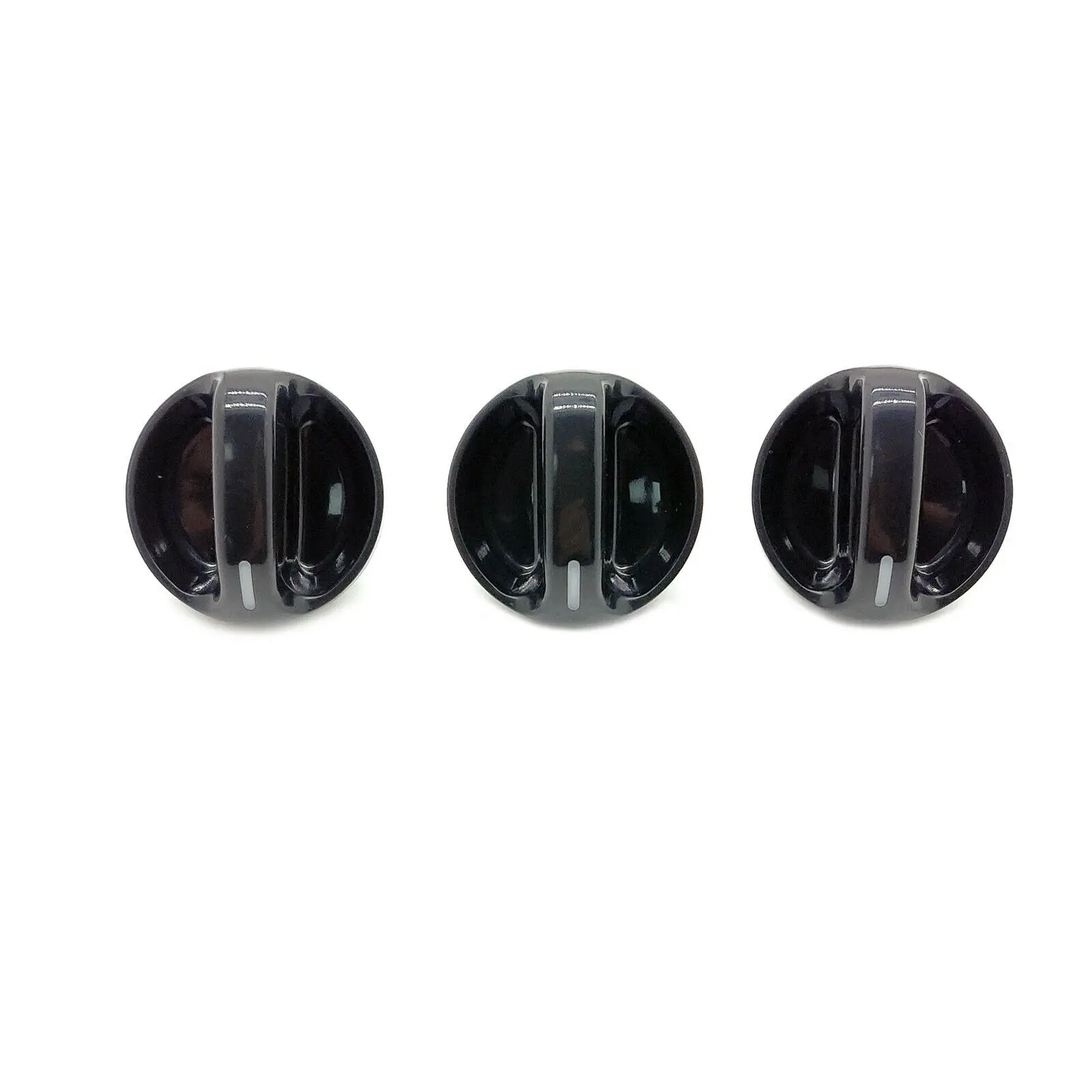 3 pcs A/C Fan Heater Temp Control Knob for 2000-2006 Toyota  Tundra 6 Cyl 3.4L, 6 Cyl 4.0L, 8 Cyl 4.7L