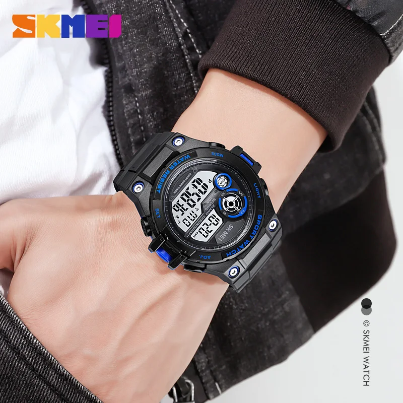 Top Brand SKMEI Sport Watch Luxury 2 Time Countdown G Sytle Shock Watches Fashion Men\'s Clock Waterproof Luminous Wristwatch