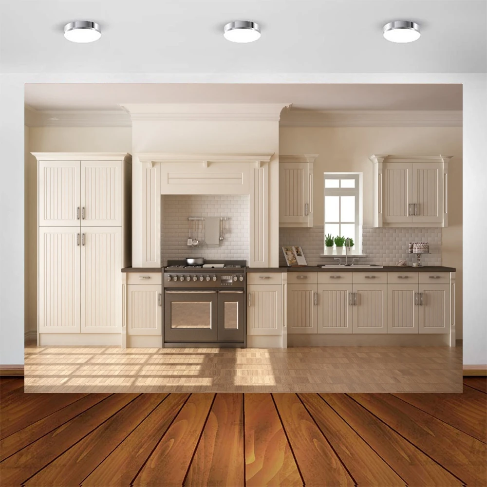 Yeele-خلفية للتصوير الداخلي والمطبخ ، خلفية فاخرة للتصوير الفوتوغرافي في الاستوديو ، ديكورات أعياد الميلاد