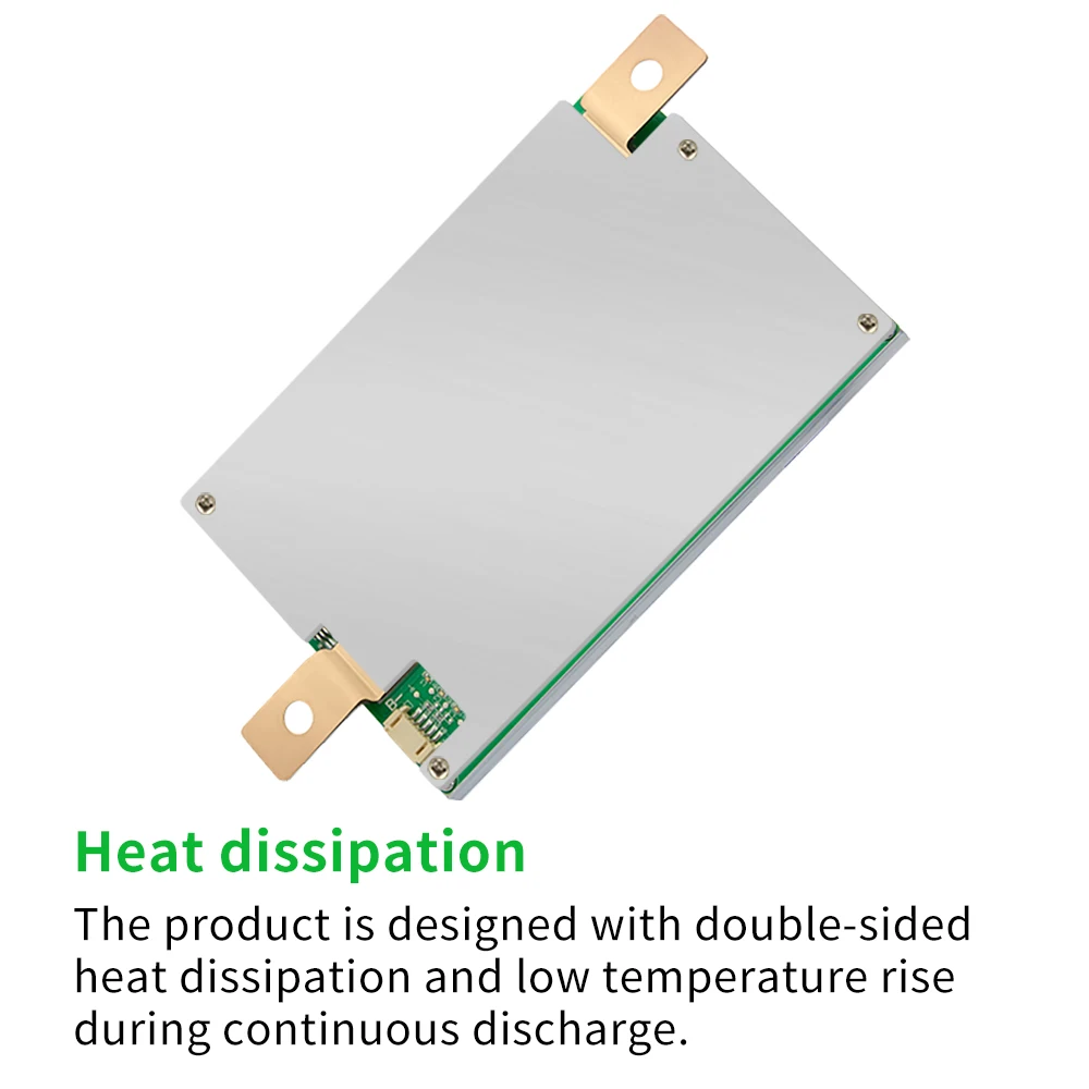 Qucc-inversor de energía Solar Lifepo4 BMS, placa de protección de 3,2 V, batería de litio, Bms con equilibrio, 300A, 250A, 200A, 150A, 100A