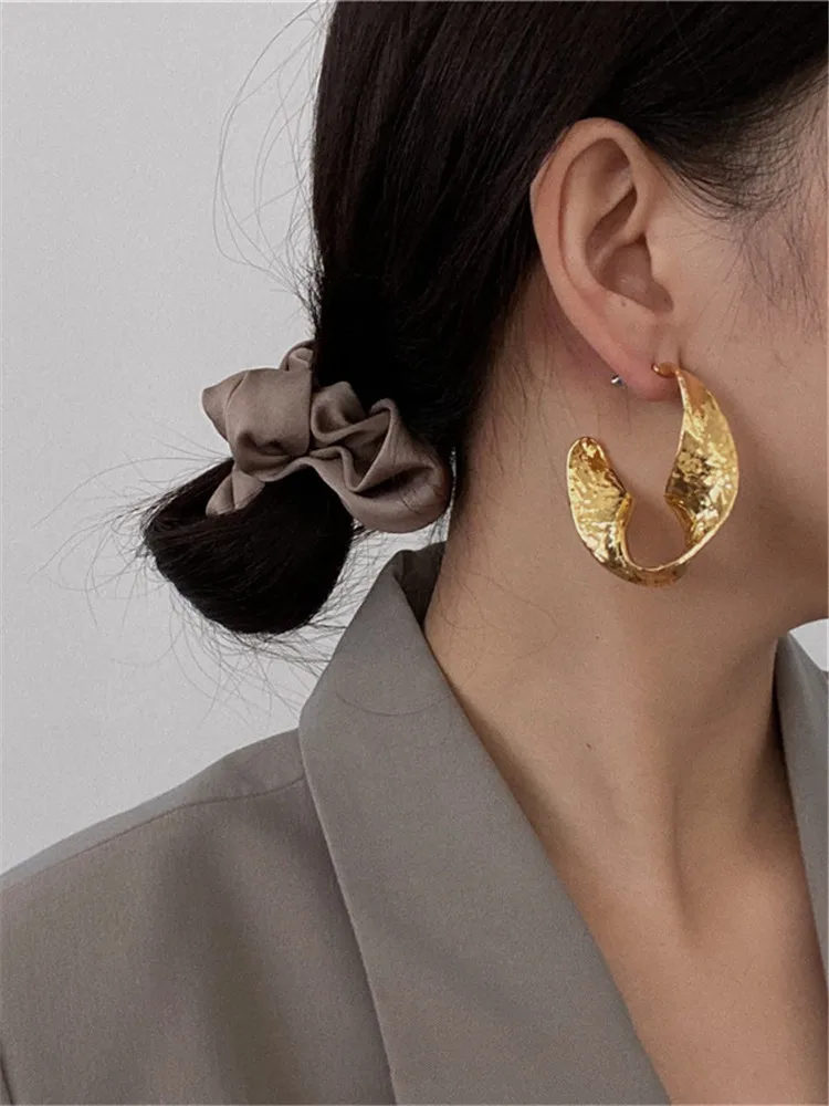 

Kshmir Fashion geometric pendant female earrings retro exaggerated metal women's design jewelry