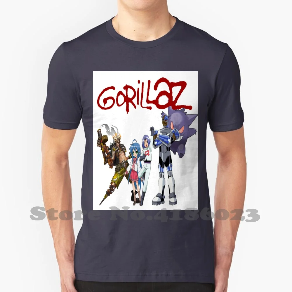 Inspired Design 100% Cotton T-Shirt Music Band Blur Demon Days Plastic Beach Damon Albarn Humanz Jamie Hewlett The Now Now Feel