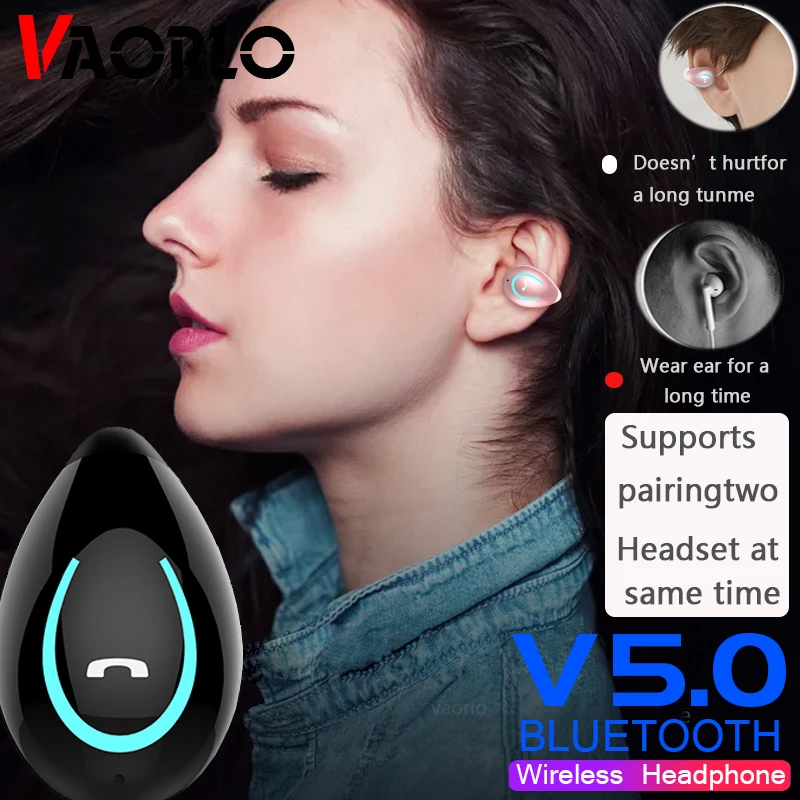 YX08 TWS Bone Conduction Wireless Earphone Bluetooth 5.0 Mini Stereo Handsfree Headphone Noise Reduction Sports Earbuds