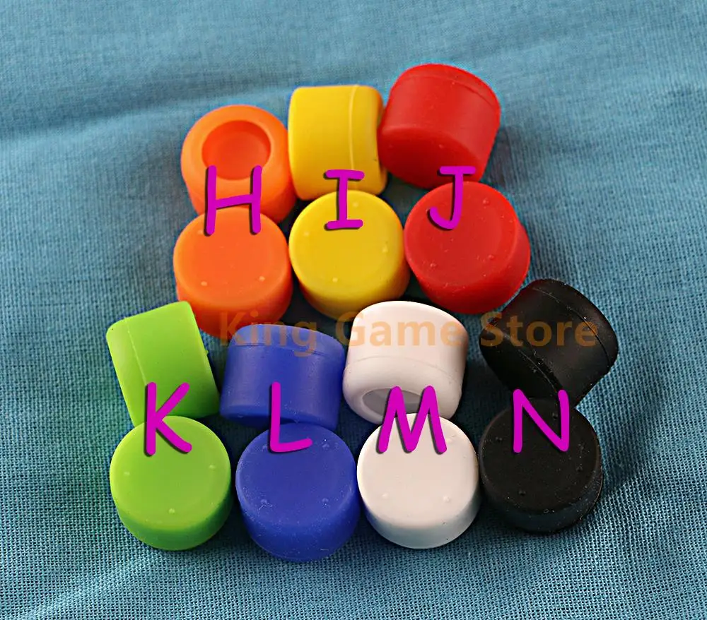 40pcs=20pair Enhanced Heighten Silicone Analog Controller Thumb Stick Grips Cap Cover grips Cap for ps4