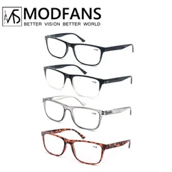 Big Head Rectangle Reading Glasses para homens e mulheres, Oversized Leitores Óculos, Primavera Dobradiça, Visão clara com Dioptrias, + 1.0 ~ + 4.0