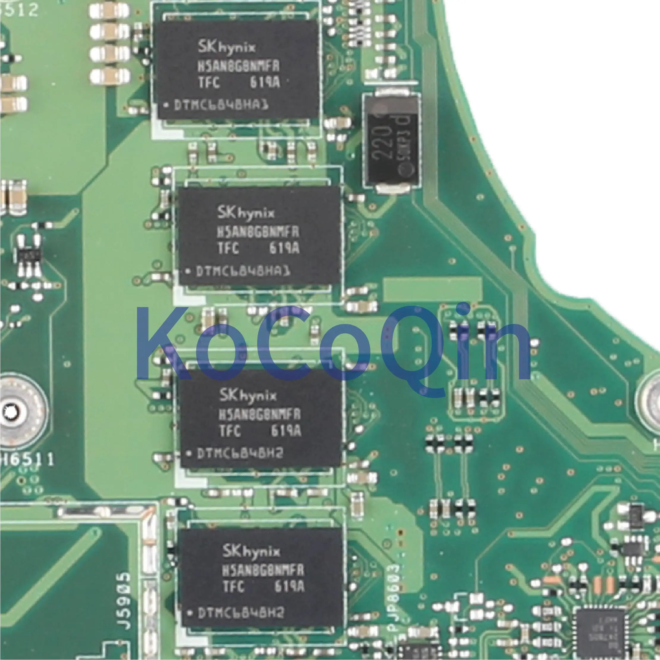 Imagem -04 - Kocoqin-placa-mãe para Computador Placa Principal Rev.2.0 com gb de Ram Testada para Asus Q504uak Q504ua Q504u Ux560ua Ux560u Core Sr2ey