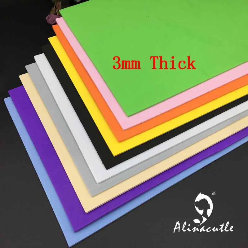 Papier piankowy o grubości 3 mm 21 x 29 cm Ręcznie robiony papier EVA Papier piankowy DIY Dekoracja kwiatowa Karta do scrapbookingu