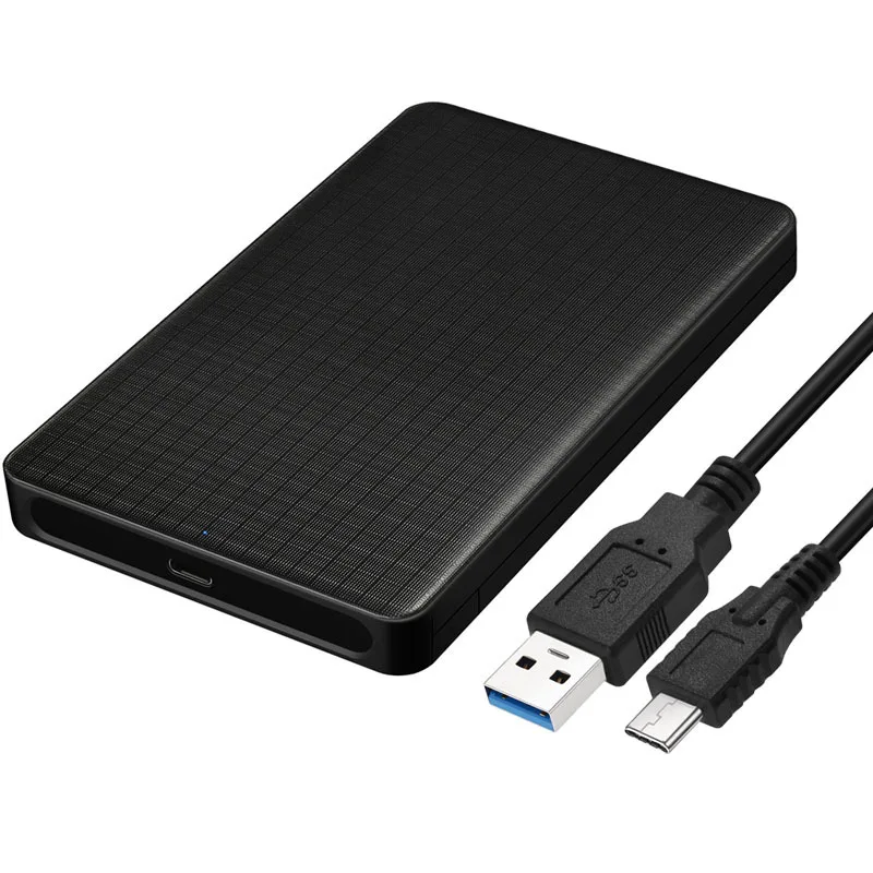 Caixa de disco rígido móvel, usb 3.1 tipo c, 2.5 polegadas, sata, notebook, ssd, padrão de grade, capacidade de 6tb