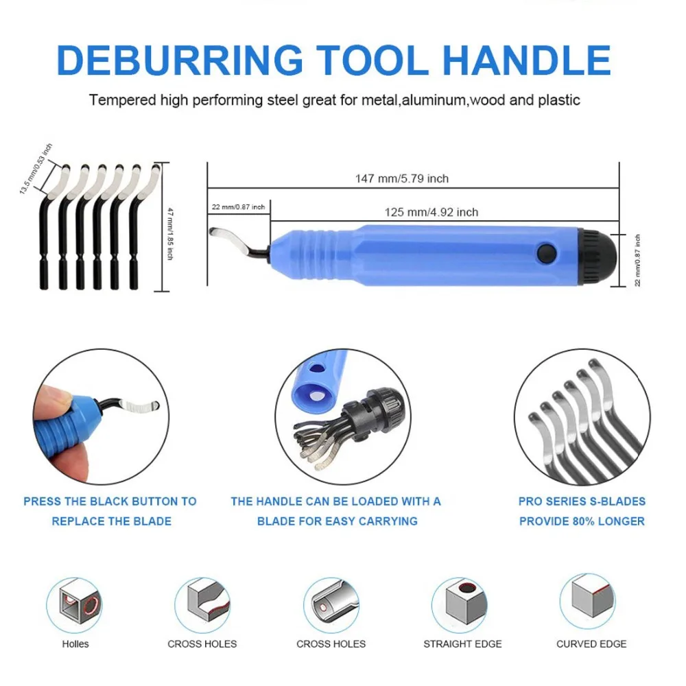 Trimming Knife Scraper 3D Printer Tool Pla Abs Petg Material Model Pruning Device deburring tool handle NB1100/NB1000