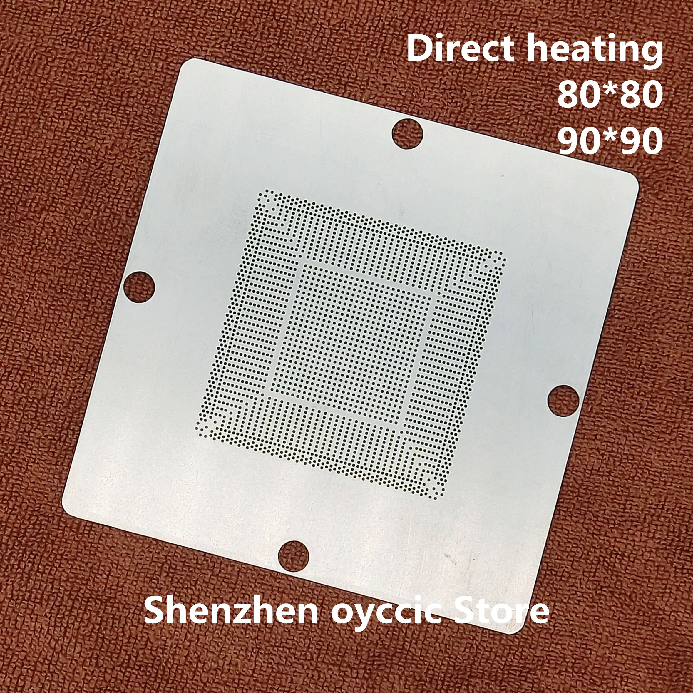 Direct heating 80*80 90*90  X950118  X950118-002  X950118-003  DG5700GDA87IE  DG5700GDA871E  0.5MM  BGA Stencil Template