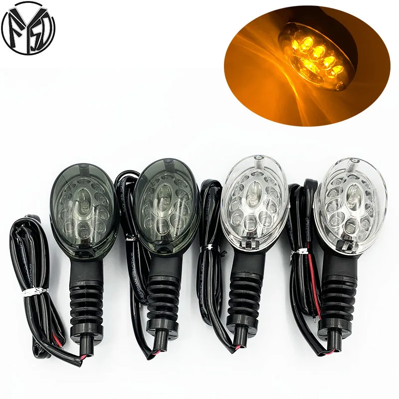 Turn Signal Lamp & Light Lens For KAWASAKI NINJA 250R KLS 250 S SF 650 Vulcan S Motorcycle Accessories Indicator Lamp Cover Cap