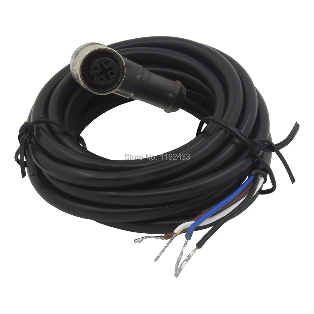 

FSC12-FBLN-4 M12 2-метровый кабель из ПВХ, разъем датчика NPN со светодиодом, 4-контактная изгибная внутренняя головка для переключателя датчика приближения M12 NPN