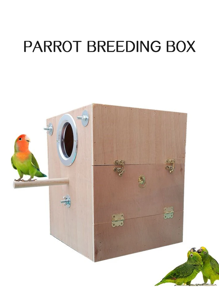 

Bird Breeding Box Bird Nest Warm Incubation Box Vertical Nest Box Bird Cage Accessories Bird Supplies Pet Supplies Bird House