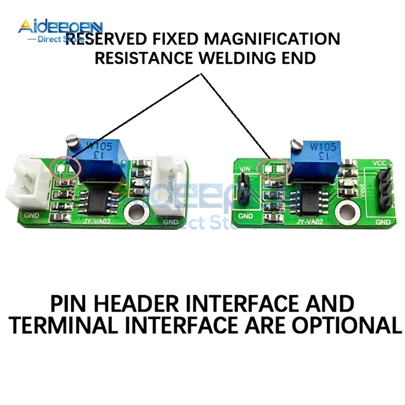 LM358 Weak Signal Amplifier Voltage Amplifier Secondary Operational Amplifier Module Single Power Signal Collector