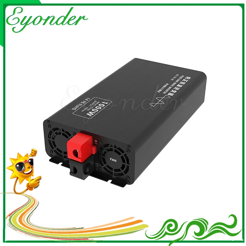 Imagem -02 - Conversor de Onda Senoidal Pura para Máquina de Lavar Conversor de Potência com 110 w ce Rohs 12v 24v 48v 60v 72v para ac 220v 1000 v