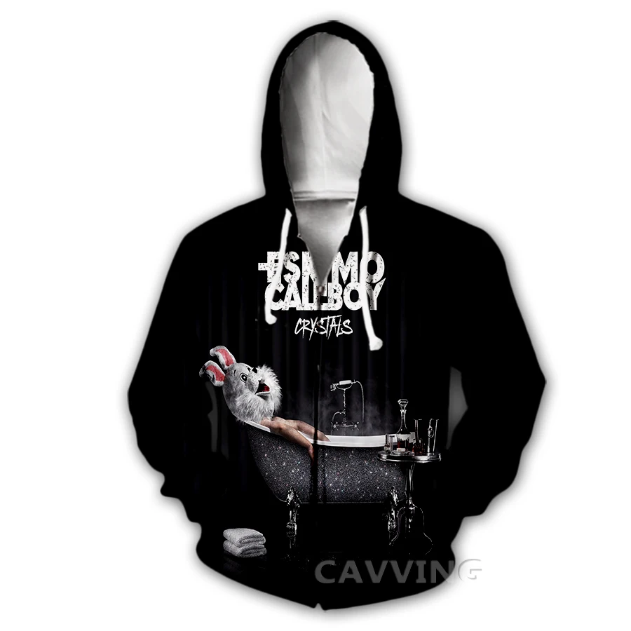 

New Fashion 3D Print Eskimo Callboy Zipper Hoodies Zip Up Hooded Sweatshirts Harajuku Hoodie Hip Hop Sweatshirts