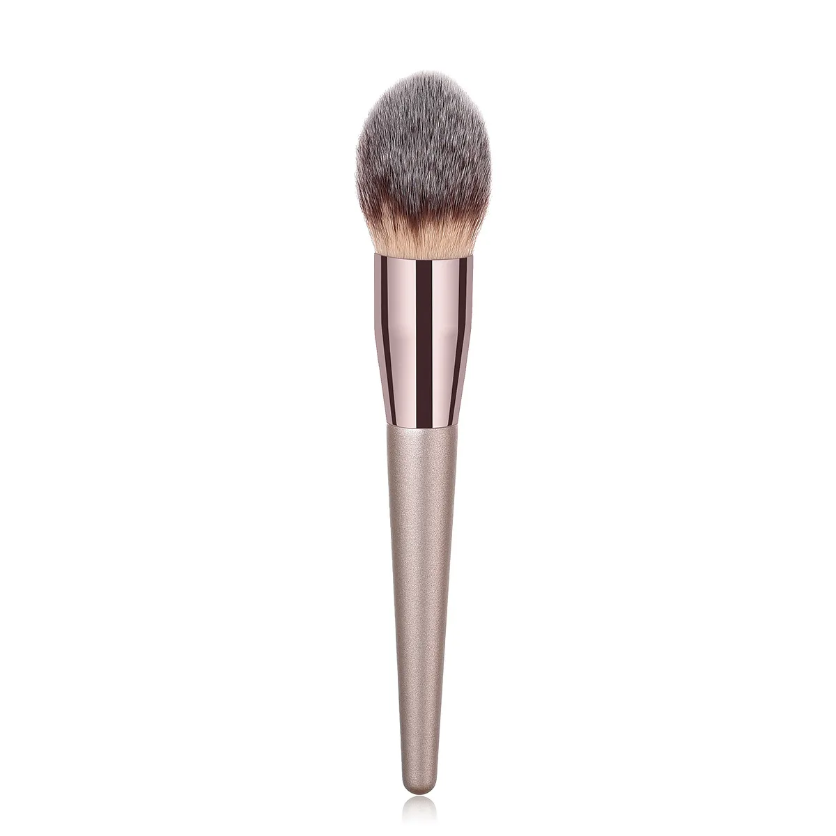 Ensemble de pinceaux de maquillage Champagne pour fond de teint, poudre, Blush, mélange, correcteur, Contour, visage, outils de beauté pour femmes, 4 pièces