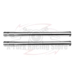 Front Fork Inner Tubes Pipes Stalks Bars Silver For YAMAHA YZ125 YZ250 2015-2022 2016 2017 2018 2019 1SS-23120-00-00 48x597mm