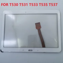 New 10.1 INCH Touchscreen For Samsung Galaxy Tab 4 T530 T531 T533 T535 T537 Touch Screen Panel Digitizer Sensor Front Glass Lens