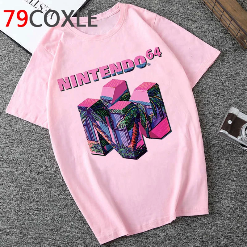 Aesthetic Vaporwave Funny Cartoon Tshirt Unisex Michelangelo Cool T-shirt Mia Wallace Graphic T Shirt Summer Top Tees