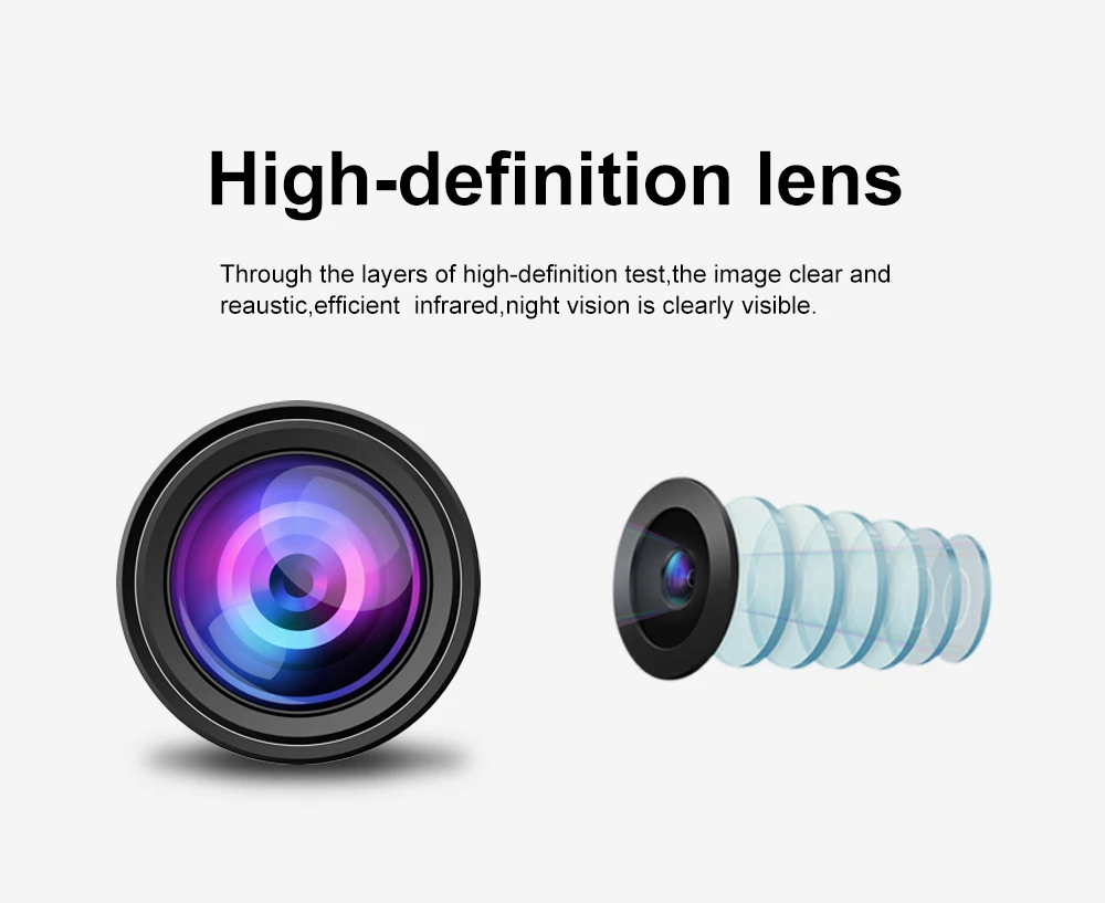 Gadinan 8MP IP Mini Camera Outdoor Face Detection Baby Monitor H.265 Video Surveillance Recorder Security Protection CCTV Camera