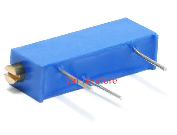 5PCS 3006P ปรับ Precision Multi-Turn Potentiometer 102/202/103/203/503/104 1K2K10K20K50K100K ความต้านทาน