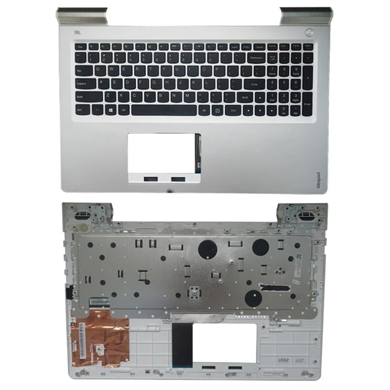 Palmrest Upper Cover with English Keyboard Topcase Keyboard housing Cover For lenovo E520 15 700-15ISK 7000 E520-15IKB