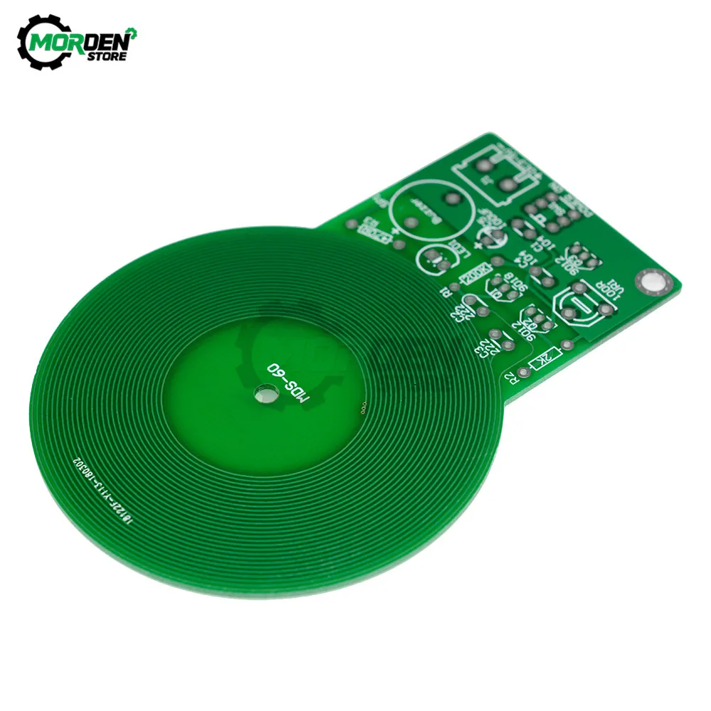 DC 3V-5V Metal Detector Kit Electronic Kit 60mm Non-contact Sensor Board Module DIY Electronic Part Metal Detector DIY Kit