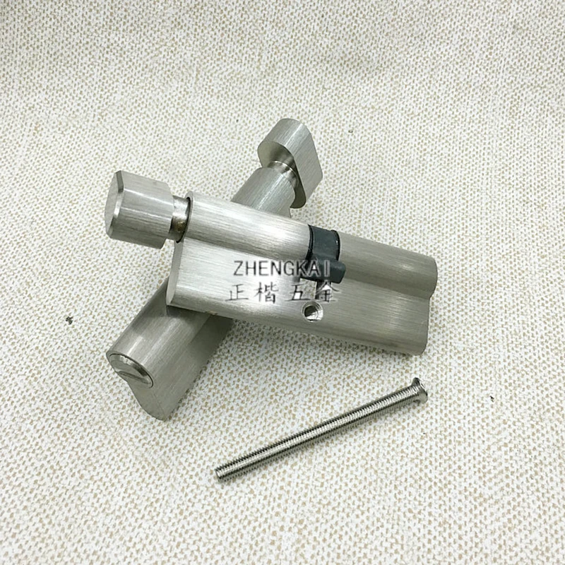 Deur Hardware Lock Core 70 80mm Geen Toetsen Window Security Badkamer Keyless Lock Core BK Lock Hoofd