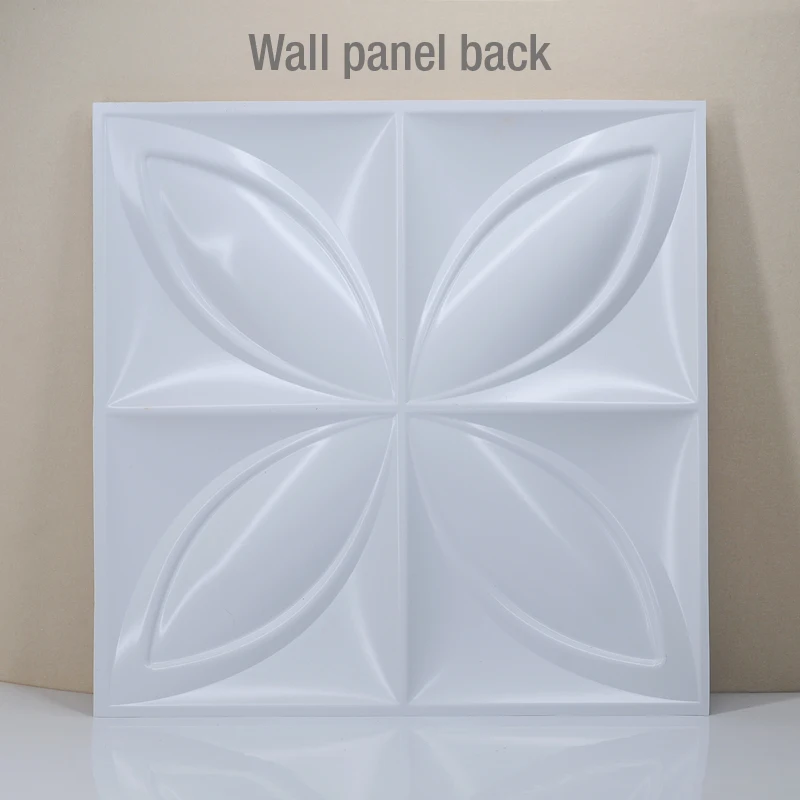 30cm 3D Plastic Molds For 3D Tile Panels Mold Plaster Wall Stone Wall Art Decor Plastic Form 3D wall panel sticker ceiling panel