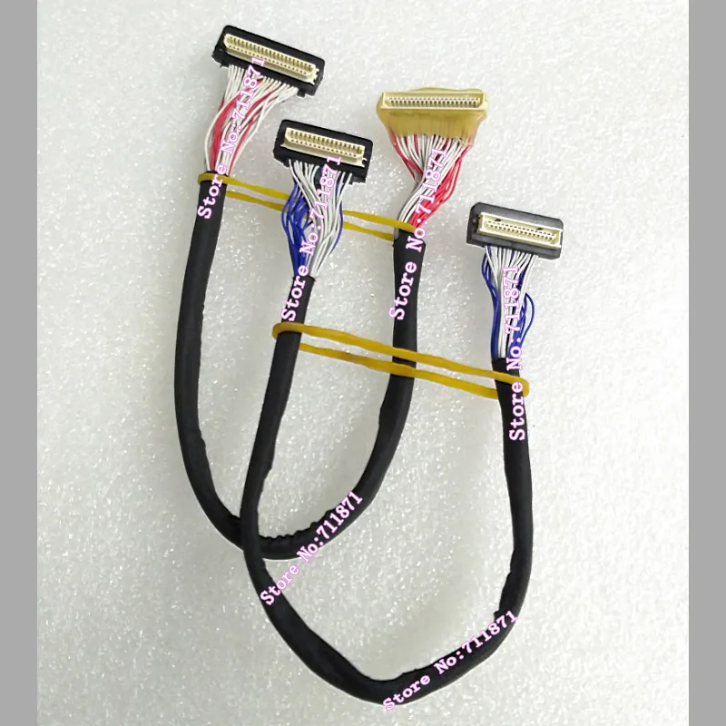 1.0 Pitch 31P 31Pin Male to Female DF9 extension cable TTL 41Pin to 41P DF9 Male Female Extendsion cord 31P 41P DF9 Male Female