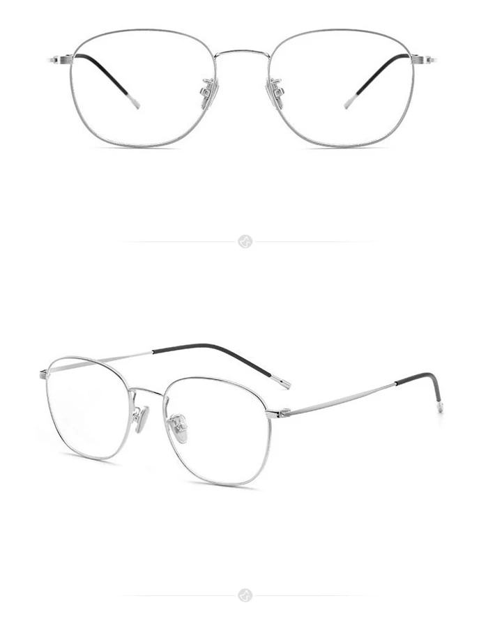 5815 Anti-Blau-Strahlen/Photochrome ovale optische Brille mit verschreibungspflichtigen Kurzsichtigkeit/Hyperopie/Progressive Brillen aus Metall – Detail 9
