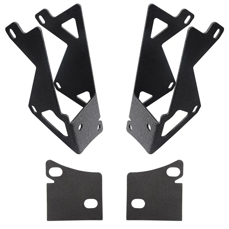 Dual Led A-Säule Pods Arbeitsleuchten Montagehalterung Für Jeep Wrangler JK 2007-2018 Windschutzscheibe Working Cude Led Nebelscheinwerfer Halter – Detail 2