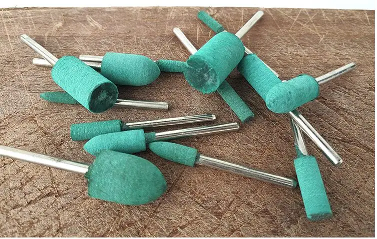3mm handle rubber polishing grinding head Metal polishing wheel NO.C0354