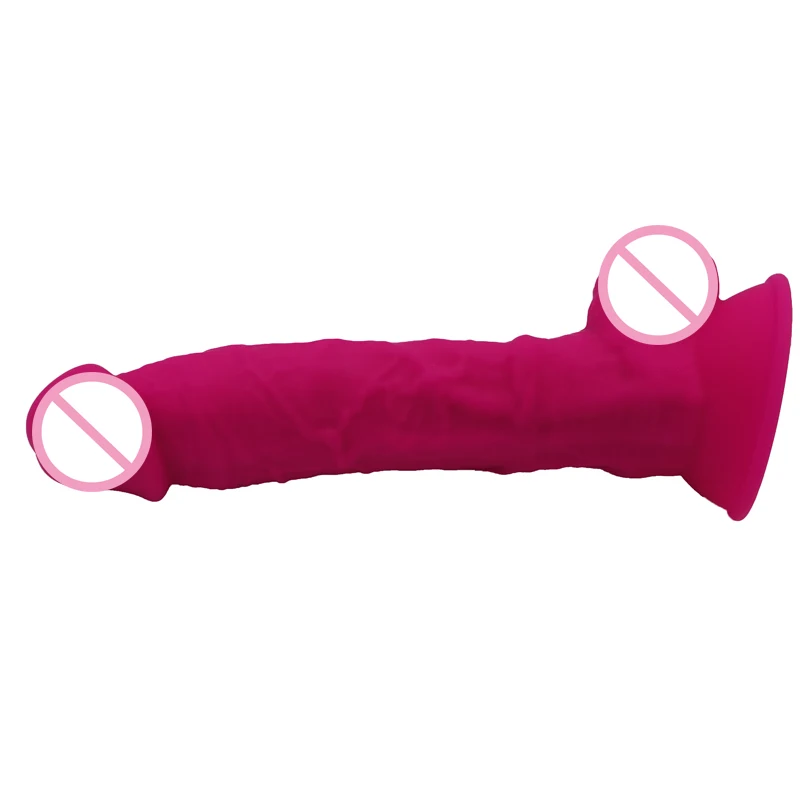 Silexd Memory Soft Dildo Skin Feeling Realistic Penis With Suction Cup Sex Toys For Women Double Layer Silicon Masturbation