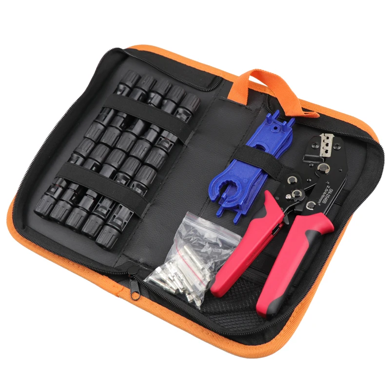 Crimpen Zangen Set Terminal Eletrico Draht Clip Stecker Elektrische Verdrahtung Werkzeuge Crimper Für MC Werkzeug Zange Solar Energie 2546B 4