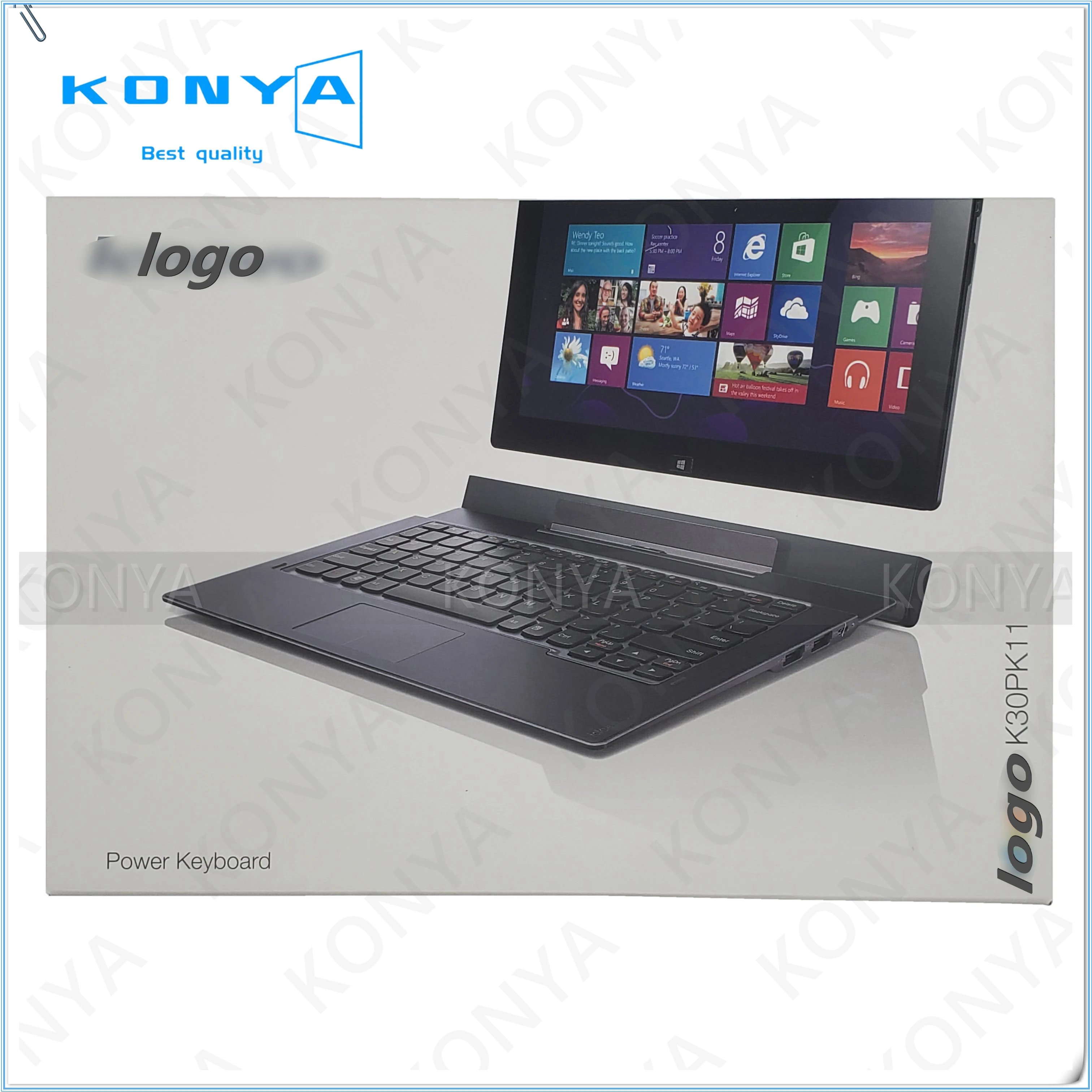 New Original For Lenovo Ideatab K30PK11 K3011W Power Keyboard Dock Tablet Dock Station 59349674