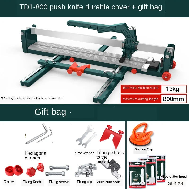Handmatige Tegelsnijder Tegel Pusher 800 1000 Push Cutter Vloertegel Cutter