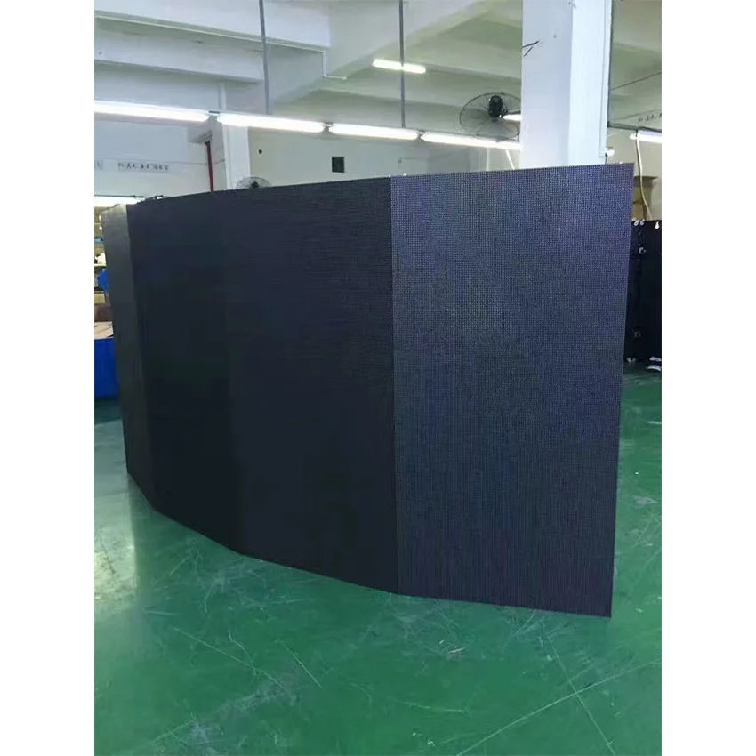 104X208Pixel Indoor Rgb Hd P4.8 Gebogen Led Module Outdoor Video Wall Hoge Kwaliteit P2.6P2.9P3.9 Led Panel Full kleur Display