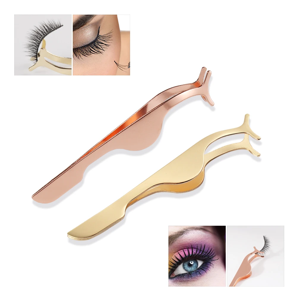 

Magnetic Eyelashes Tweezer False Eyelashes Applicator False Eyelash Applicator Remover Nipper Tweezer Clip Makeup Tool